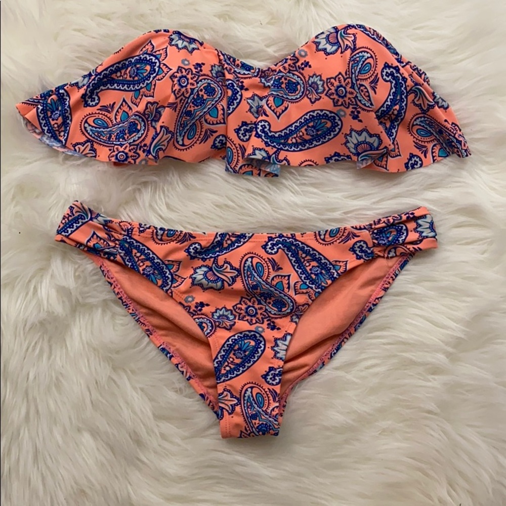 Two piece bathing suit